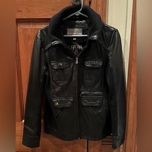 BOD & CHRISTENSEN - Leather Biker Jacket, Size M